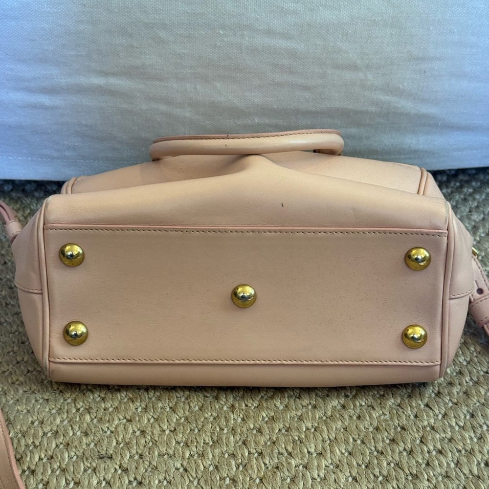 Saint Laurent Pink Leather Women's Bag.classic baby duffle. Pink leather. - Picture 8 of 10